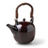 Brown Lacquer Collection Porcelain Teapot