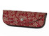 INDENYA Hard Shell Glasses Case 4210, Grapes White on Red