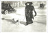 BENRIDO COLLOTYPE Postcard, "Arlette Prevo with dogs Shishi and Gogo"