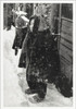 BENRIDO COLLOTYPE Postcard, "Person Selling Straw Sandals"