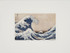 BENRIDO COLLOTYPE Framed Print "Great Wave of Kanagawa"