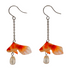 IEDA Mino Washi Handmade Paper Earrings - Goldfish