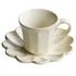 "RINKA" Porcelain Mug and Saucer SET