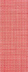 Rienzome Tenugui Cloth with Red Hasuichi Matsu Pattern (T-110)