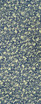 Rienzome Tenugui Cloth with Beautiful Blue Grass Pattern (T-103)
