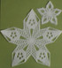 Mino Paper Reusable Window Decoration ORIGAMI, 5 Petal Flower