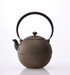 Chushin Kobo Brown Cast Iron Kettle with Lacquer finish, Maru