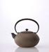 Chushin Kobo Brown Cast Iron Kettle with Lacquer finish, Yokodaen