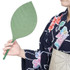 Uchiwa Fan Shaped like a leaf HA