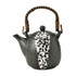 MARUKATSU Porcelain "IROHA" Colorful Teapot, black