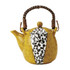 MARUKATSU Porcelain "IROHA" Colorful Teapot, yellow