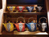 MARUKATSU Porcelain "IROHA" Colorful Tea Bowl, various colors