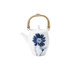 MARUKATSU Porcelain "SOME-IRO" dyed colour Teapot, Gerbera