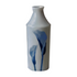 Porcelain Blue-Dyed Sake Container SOME-IRO with Floral Patterns