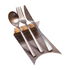 Two-Way Aluminum Cutlery Cover & Stand