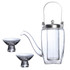Glass Pitcher for Hot And Cold Drinks, "CHIRORI" SET (Tall) Pitcher + Glasses