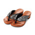 MIZUTORI hitete Geta with black check pattern design (KTC-08)