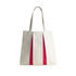 KOSHO ougi Canvas Tote Bag, Ivory/Red M