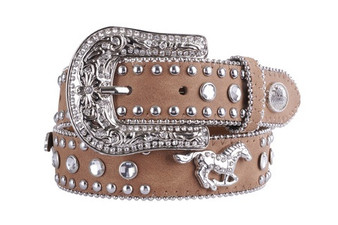 Pure Western Kids Nelly Belt Tan