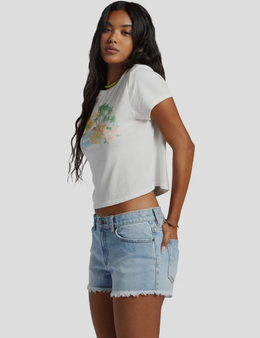 Billabong Women's Drift Away Denim Shorts -  Light Wash