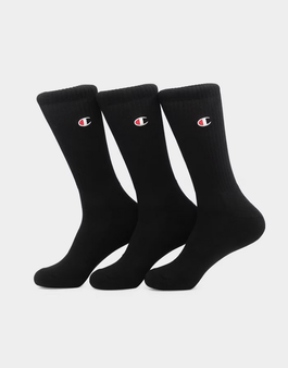 Champion LFS C Crew 3PK - Black