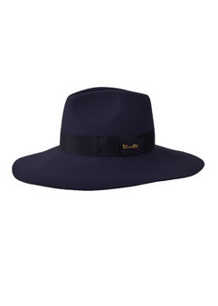 Thomas Cook Augusta Crushable Wool Felt Hat -  Dark Navy