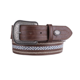 Pure Western Miller Belt Dark Tan