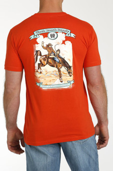 Cinch Mens Keep America Cowboy Tee Red