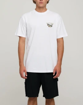 ON SALE Salty Crew Men's Striker Standard S/S Tee - White