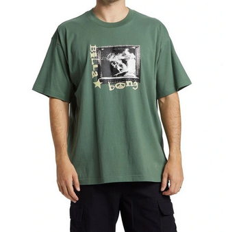 ON SALE Billabong Men's TV Short Sleeve Tee - Hunter