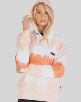 Unit Ladies Fleece  Hoodie Miami - Peach