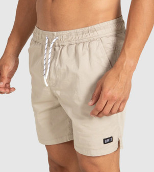 Unit Men's Stone Shorts - Cement
