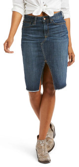 Women's Ariat Ella Denim Skirt Goldie