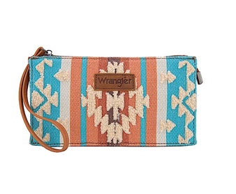 Wrangler Women's Cilia Wristlet Purse - Tan