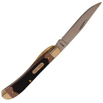Old Timer Gunstock 3 7/8 Trapper - 1 Blade