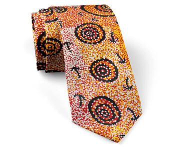 Alperstein Designs Margaret Gallagher silk tie