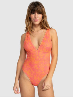 Roxy Women's Sunstrip One Piece Swimwear - Dubarry