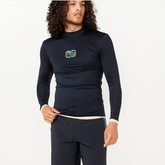 Rip Curl Men's Archive UPF Perf L/S - Black
