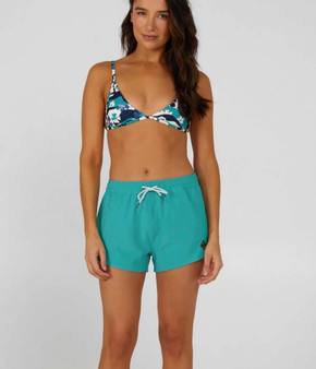 Salty Crew Women's "Beacons" Shorts - Sea Green