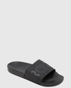 Roxy Womens Slippy II Slides - Black