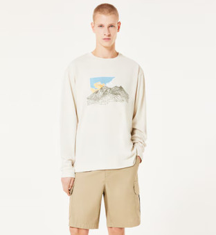 Oakley Adults Outdoor LS Tee - Mist