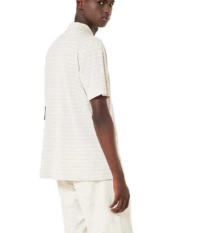 Oakley Men's Transitional Stripe Polo Shirt - Mist