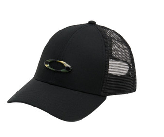 Oakley Men's Trucker Ellipse Hat - Blackout