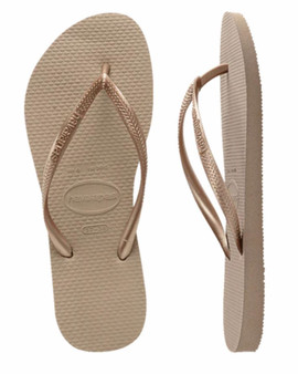Havaianas Slim Metallic Rose Gold