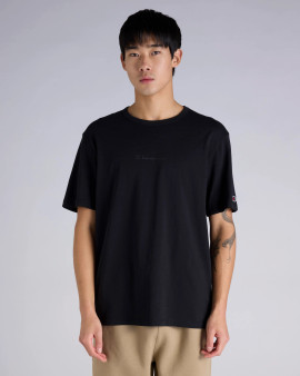 Champion Men's Tonal Script Tee - Black