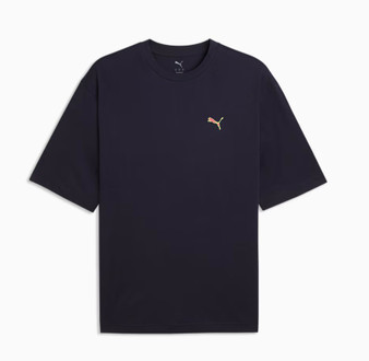 Puma Men's Graphic Back Tee New Navy
