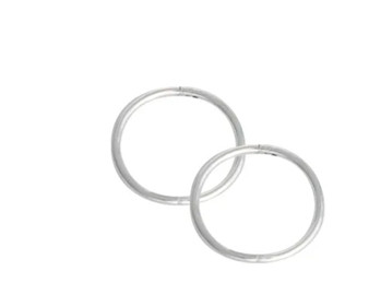 STG.SILVER LARGE PLAIN 16mm SLEEP 848