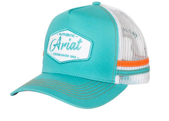 Ariat Est Patch Trucker Cap - Pool Green