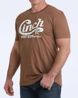 Cinch Men's Graphic Western Brand Tee - Brown