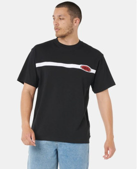 Rip Curl Men's Script Panel Tee - Black